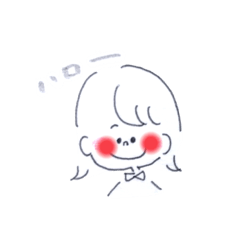 [LINEスタンプ] シンプルカラフルなわたし