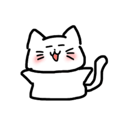 [LINEスタンプ] ふわねこスタンプ1