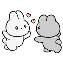 [LINEスタンプ] うるるん☆うさぎ2