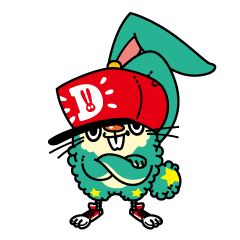 [LINEスタンプ] スーパーキッズラビスター