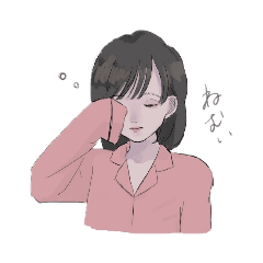 [LINEスタンプ] やさしい女の子たち
