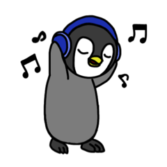 [LINEスタンプ] 子ペンギンの日常