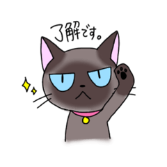 [LINEスタンプ] 安藤さんちのねこ