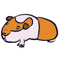 [LINEスタンプ] ゆるモルモット