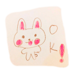 [LINEスタンプ] 手作り感満載スタンプ なかよしねこうさ