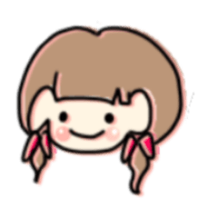 [LINEスタンプ] りぼんちゃんの喜怒哀楽スタンプ