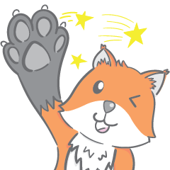 [LINEスタンプ] フォクシー：ひねくれた小さなキツネ。