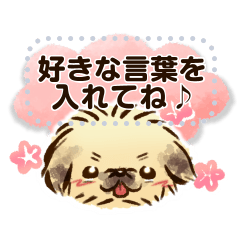 [LINEスタンプ] 【可愛いモフ犬】じじまる【挨拶・気持ち】