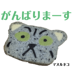 [LINEスタンプ] nanda zoo cookies マヌルネコ