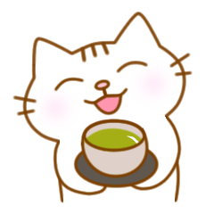 [LINEスタンプ] ゆる猫スタンプ 日本語版