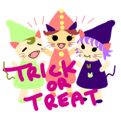 [LINEスタンプ] ハロウィンパーリナイ！