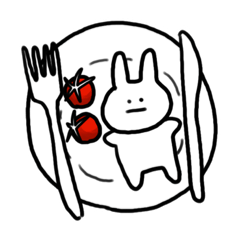 [LINEスタンプ] 堕天使うさぎ 1