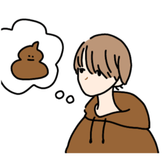 [LINEスタンプ] 英語をしゃべるうんこのスタンプ