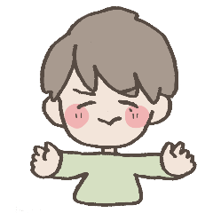 [LINEスタンプ] たれ目彼氏スタンプ