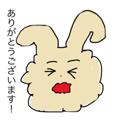 [LINEスタンプ] 犬兎人