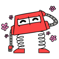 [LINEスタンプ] ロボット ドよボット vol.1