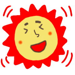 [LINEスタンプ] 太陽さん、の画像（メイン）