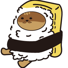 [LINEスタンプ] フードキャット かわいい猫