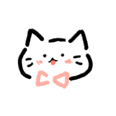 [LINEスタンプ] シンプルでかわいい ねこのスタンプ