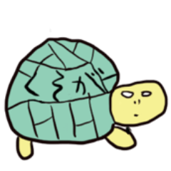 [LINEスタンプ] 無表情のカメスタンプ