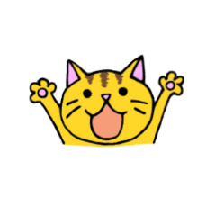 [LINEスタンプ] 我々は猫だ(茶トラVer.)