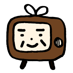 [LINEスタンプ] レトロテレビさん