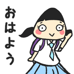 [LINEスタンプ] おにぎりのりっちゃん