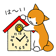 [LINEスタンプ] うちの猫がお返事するよ Part2（茶白）