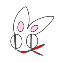 [LINEスタンプ] ウサジン1