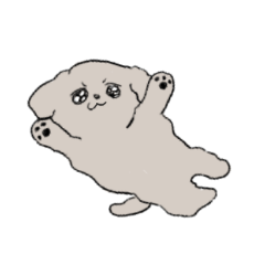 [LINEスタンプ] もふもふくまた