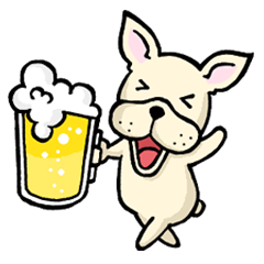 [LINEスタンプ] フレンチブルドッグのクリームちゃん2