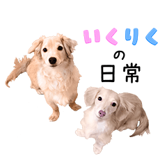 [LINEスタンプ] いくりくの日常