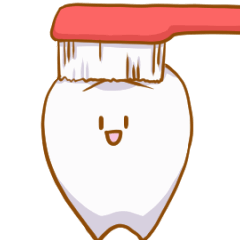 [LINEスタンプ] ゆる～く動く！歯のスタンプ