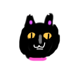 [LINEスタンプ] 黒ネコの清