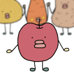 [LINEスタンプ] たらりんと仲間たち