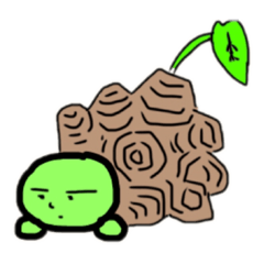[LINEスタンプ] パキポキさん春を待つ植物