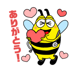 [LINEスタンプ] Smile Bee スタンプ
