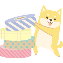 [LINEスタンプ] 北欧柴犬の日常3 mushの画像（メイン）