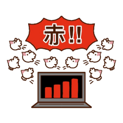 [LINEスタンプ] オンライン⭐にぎやか十姉妹