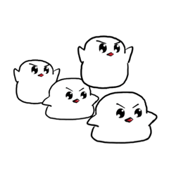 [LINEスタンプ] 気高き文鳥ばーぶ雪さん りずみっく