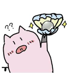 [LINEスタンプ] ぶたのとんかつくん