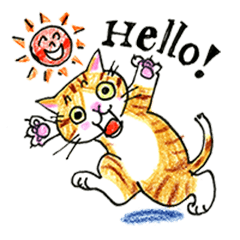 [LINEスタンプ] トラ猫トラリン