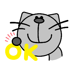 [LINEスタンプ] ねこのグルー