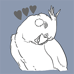 [LINEスタンプ] いつだって動物