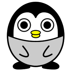[LINEスタンプ] ちっちゃいペンギン【やりとりスタンプ】