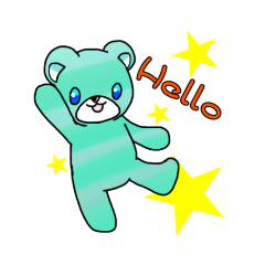 [LINEスタンプ] メロくまスタンプ