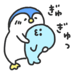 [LINEスタンプ] ペンギンさんとあざらし。