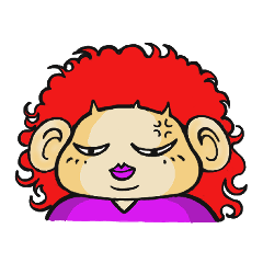 [LINEスタンプ] アフロヘアー スタンプ