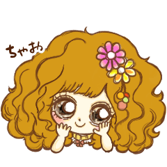 [LINEスタンプ] ドジっ子かずきちゃん