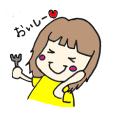 [LINEスタンプ] ♡可愛い♡女の子♡